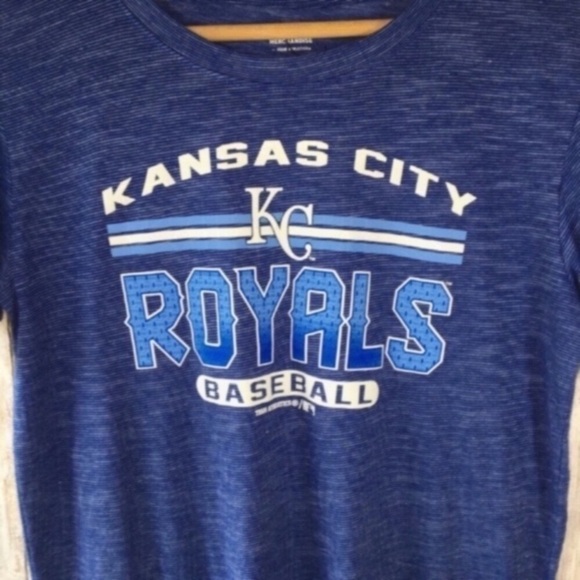 MLB Kids Kansas City Royals Blue Tee - Picture 2 of 4